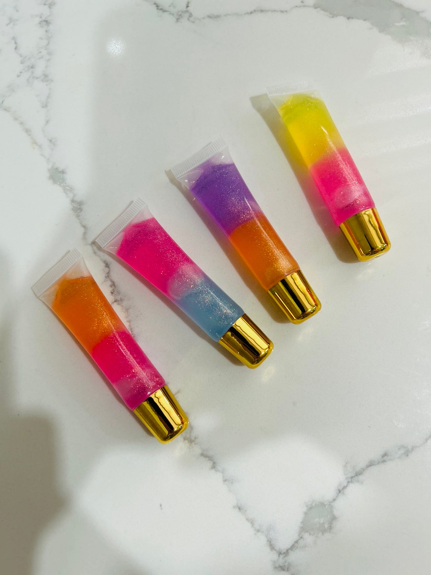 Two tone lipglosses