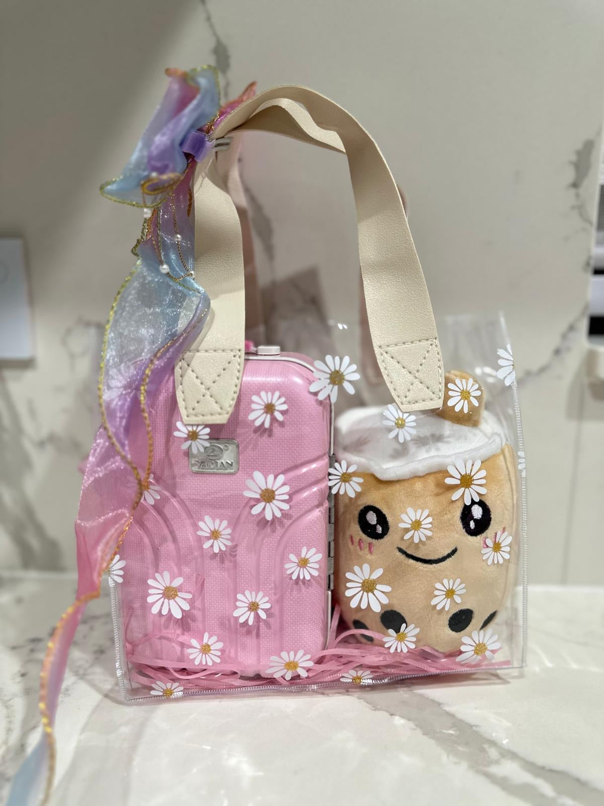 Money box suitcase set