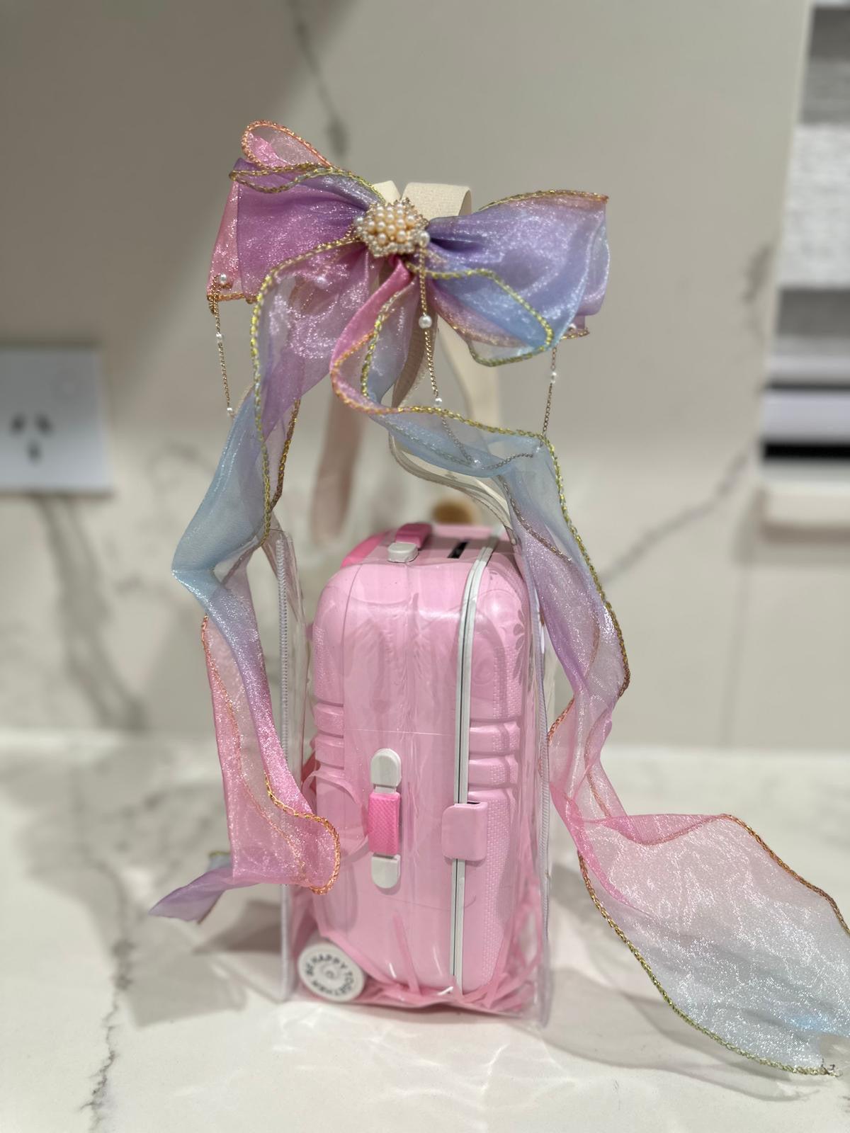 Money box suitcase set