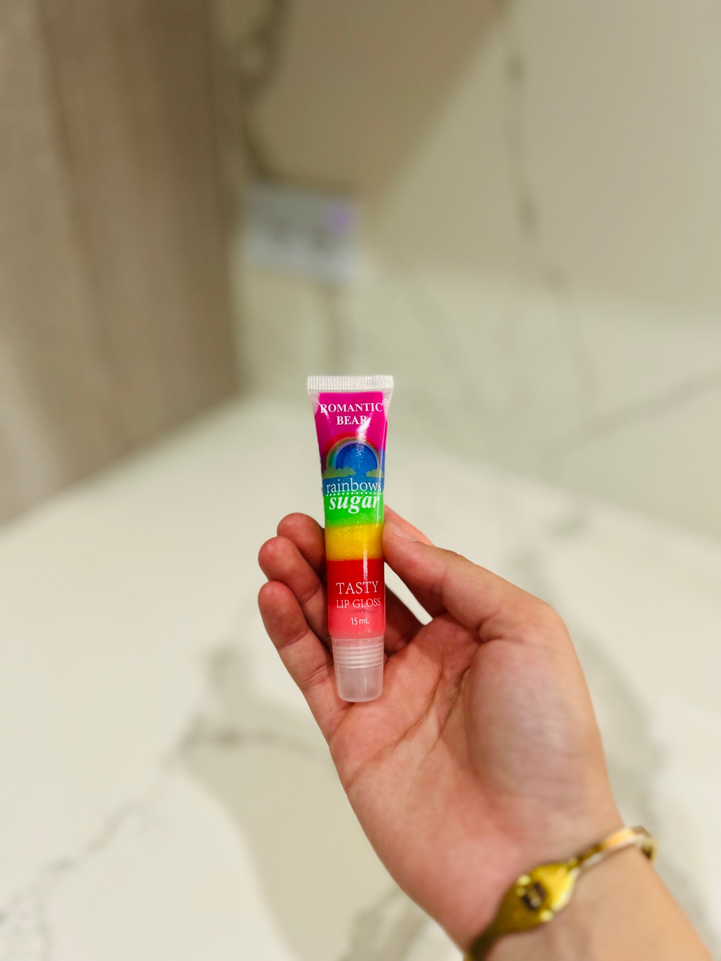 Rainbow lipgloss