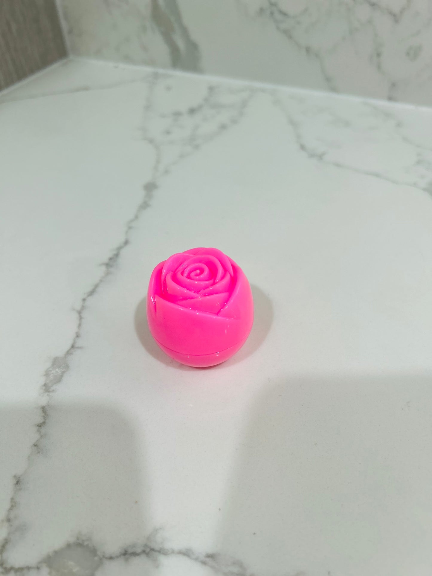 Flower lip balm