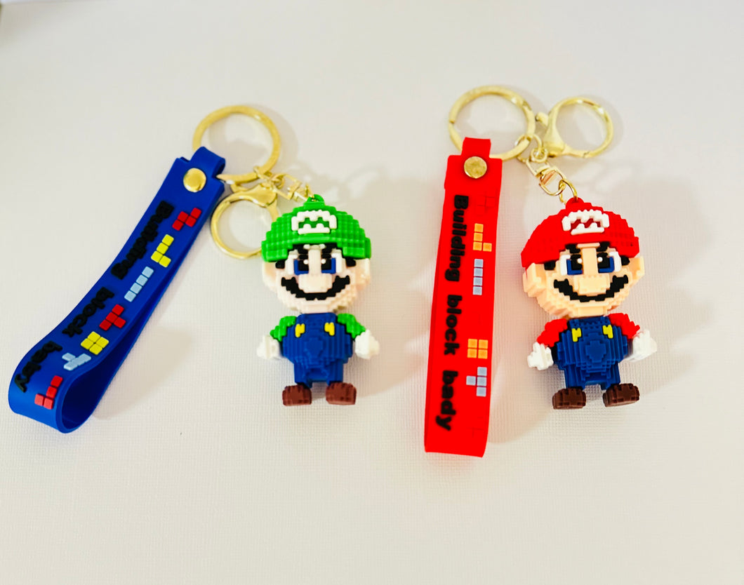 Mario bros key chain